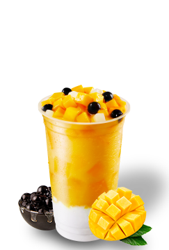 Creamy Mango Boba