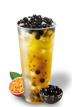 Passion Fruit Bubble Tea